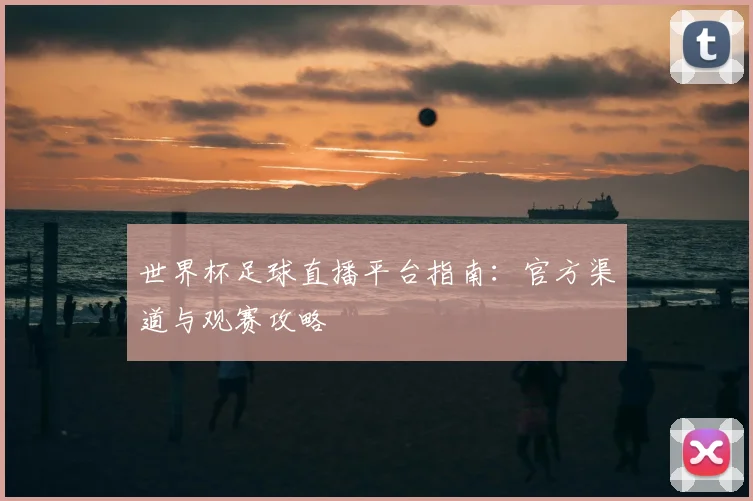 世界杯足球直播平台指南：官方渠道与观赛攻略